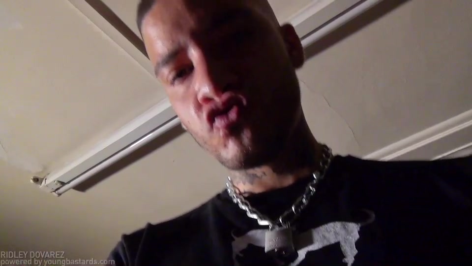 Hairy gay slave craves some hot thug cum
