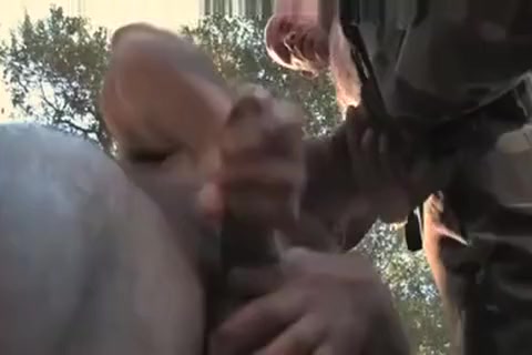 Muscle bottom military fuck