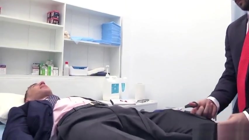 Big dick doctor anal sex with cumshot