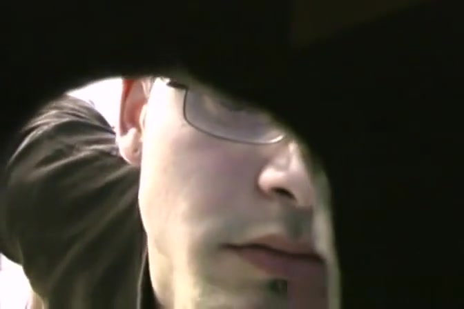 Thin gay white guy sucking off black cocks at a gloryhole