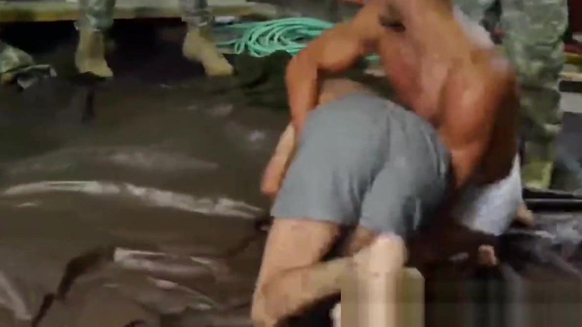 Hot hunk orgy in the army with sergeants and soldiers fuckin