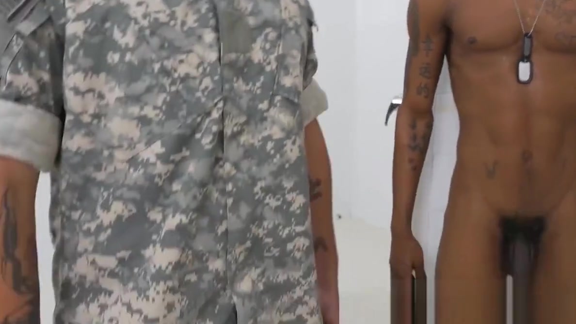 Kinky military guy wants a fat pecker up his tight butt
