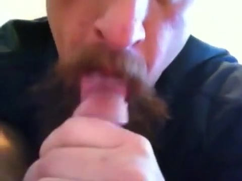 Perverted old man next door loves the way I suck his cock