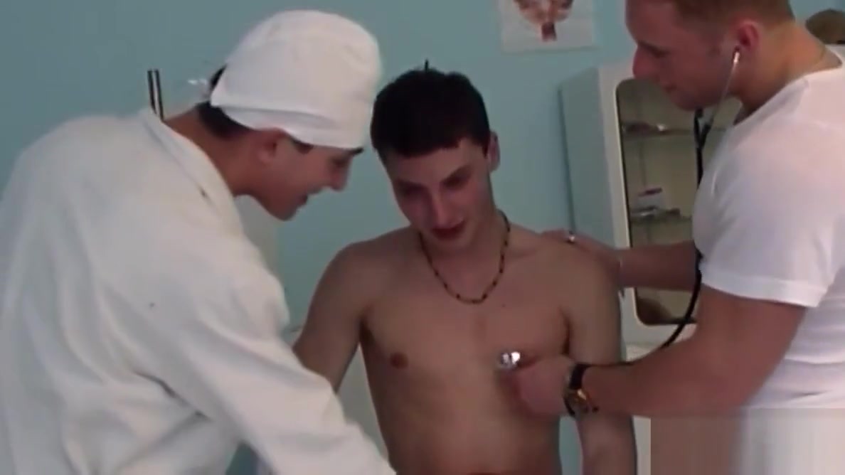 Gay doctor bareback fucks
