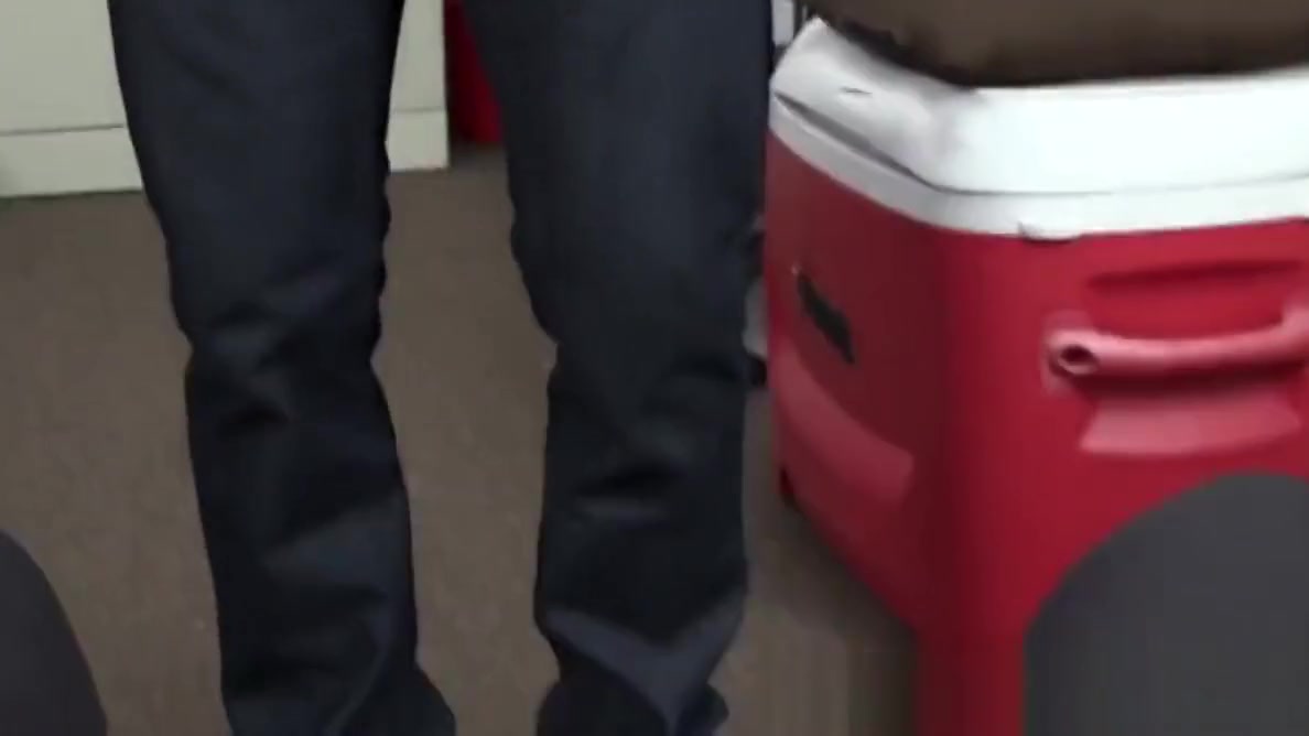 Straight casting hunk nailed in untouched ass