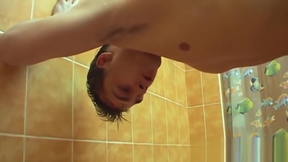 Pool buddies Corbin and PJ head for the showers for a fuck