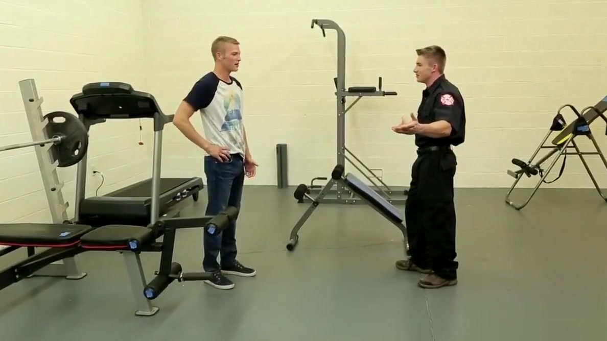 NextDoorBuddies Str8 Fireman Learns About Dick!