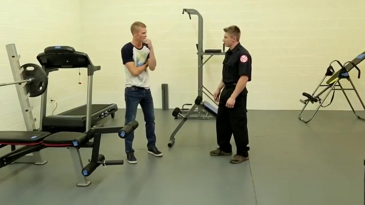 NextDoorBuddies Str8 Fireman Learns About Dick!