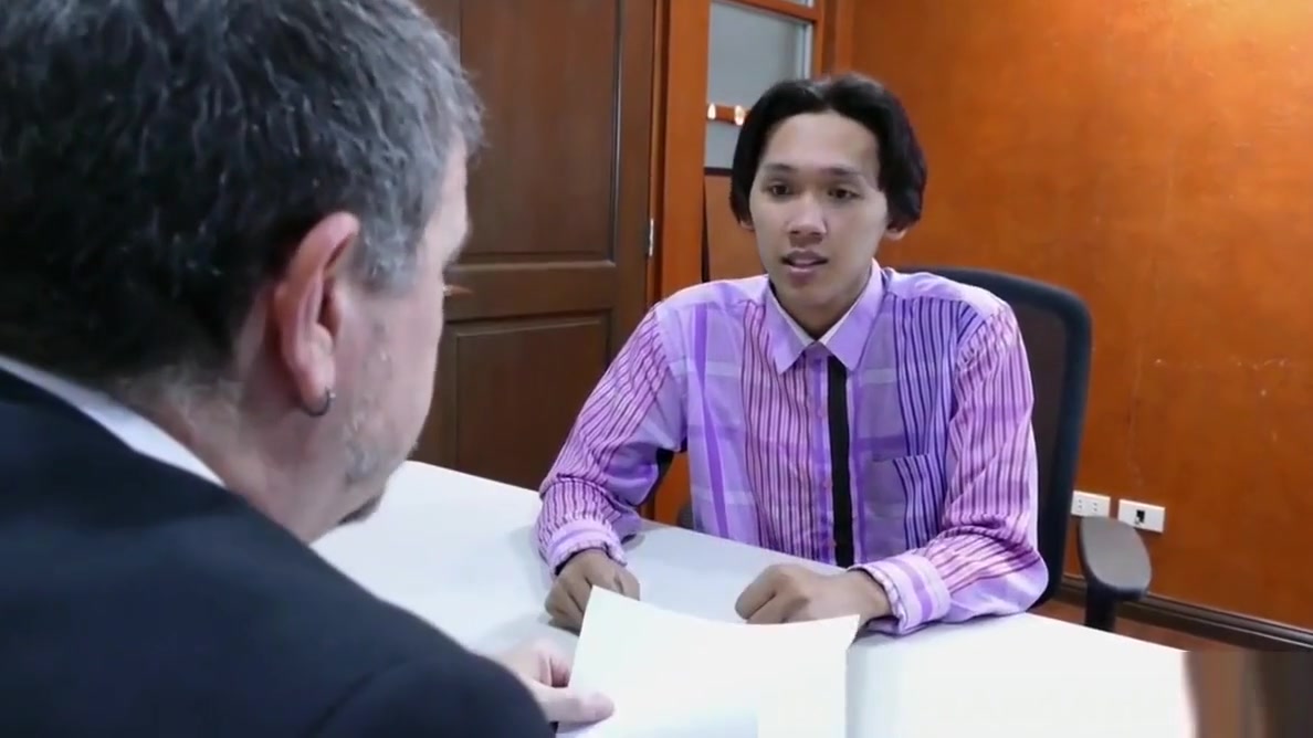Asian twink cocksucking office Step daddy