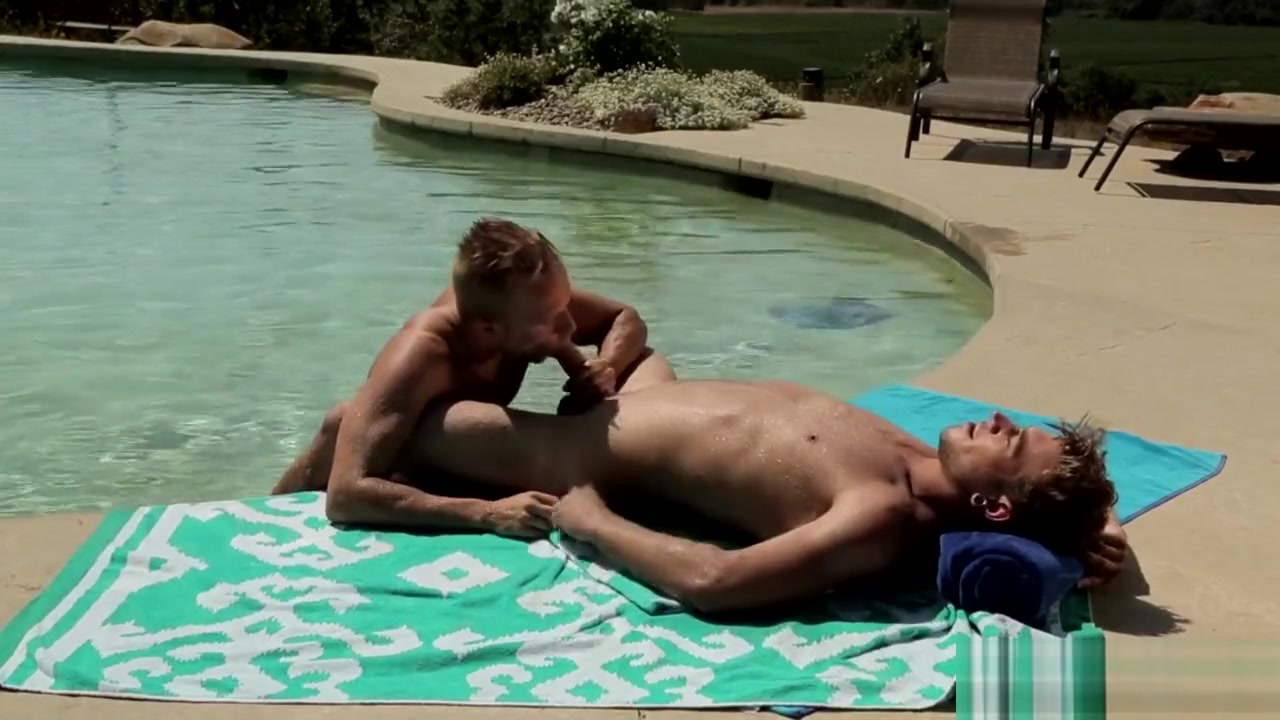NextDoorBuddies Outdoor FUCK By The Pool