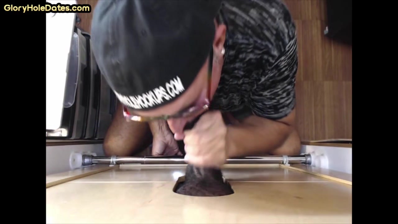 Gloryhole mature sucks black dong before barebacked