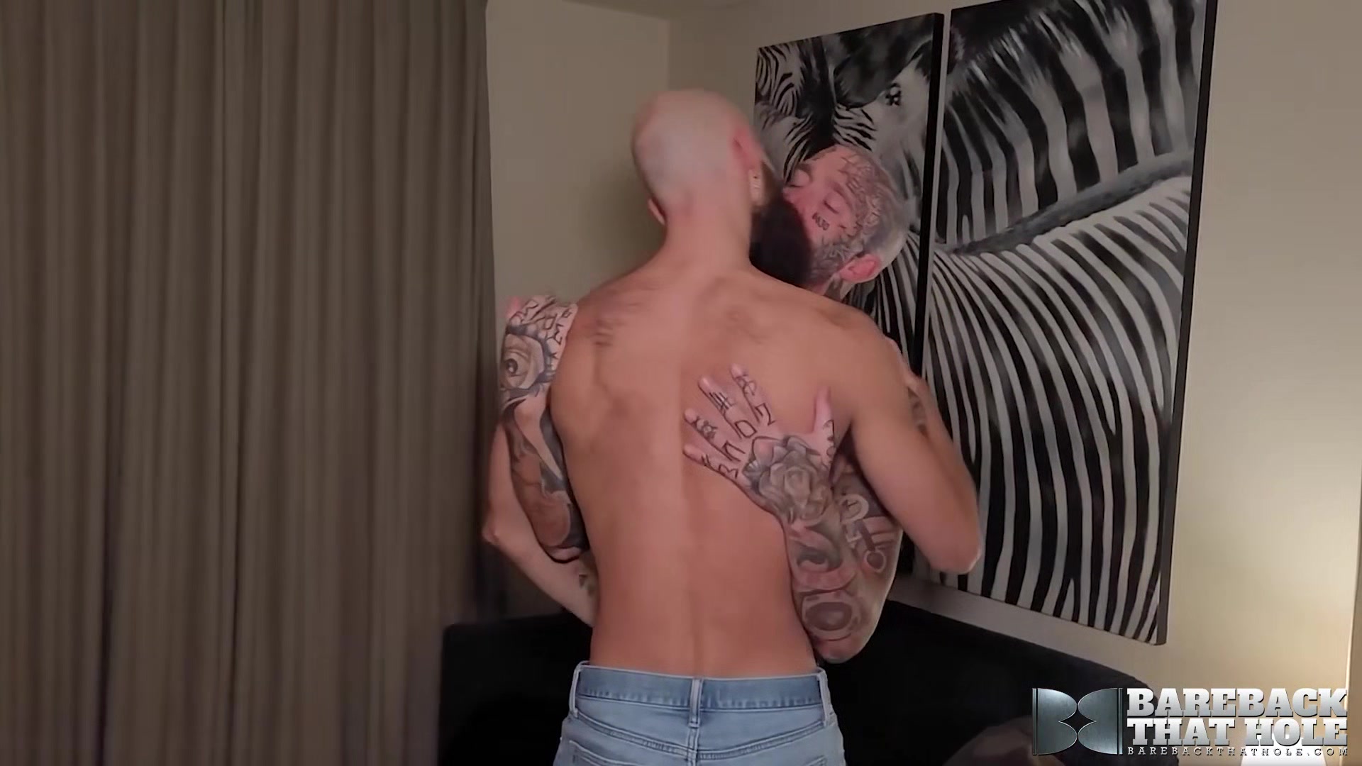 BAREBACKTHATHOLE Bearded Tom Wolffur Barebacks Inked BRLN