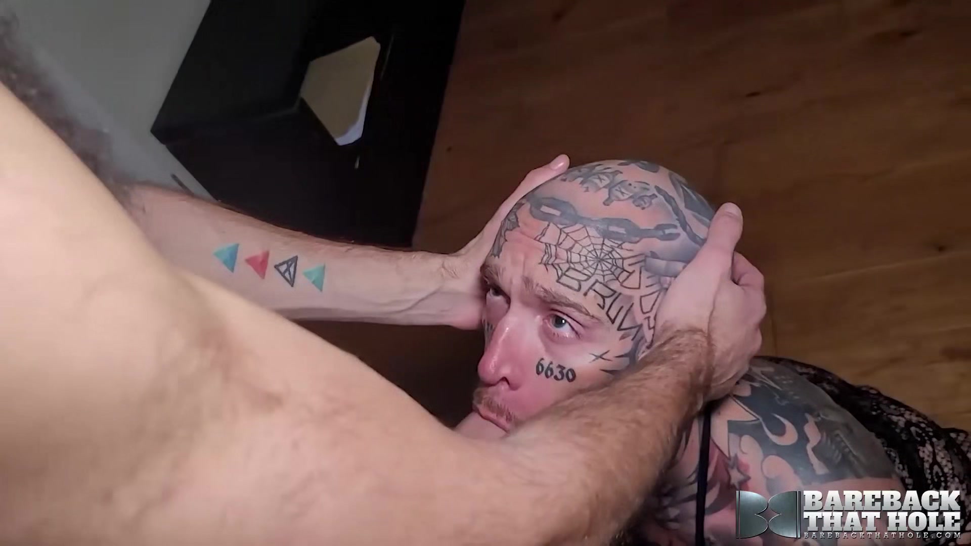 BAREBACKTHATHOLE Bearded Tom Wolffur Barebacks Inked BRLN