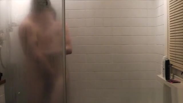 Twink boys play in the shower
