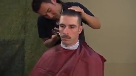 Military Stud Buzzed and Jerked
