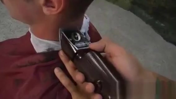 Military Stud Buzzed and Jerked