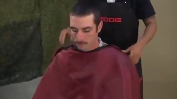 Military Stud Buzzed and Jerked