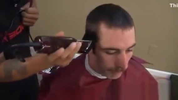 Military Stud Buzzed and Jerked