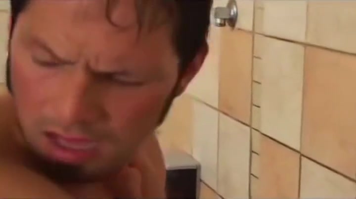 Big Dick Step daddy in locker room shower