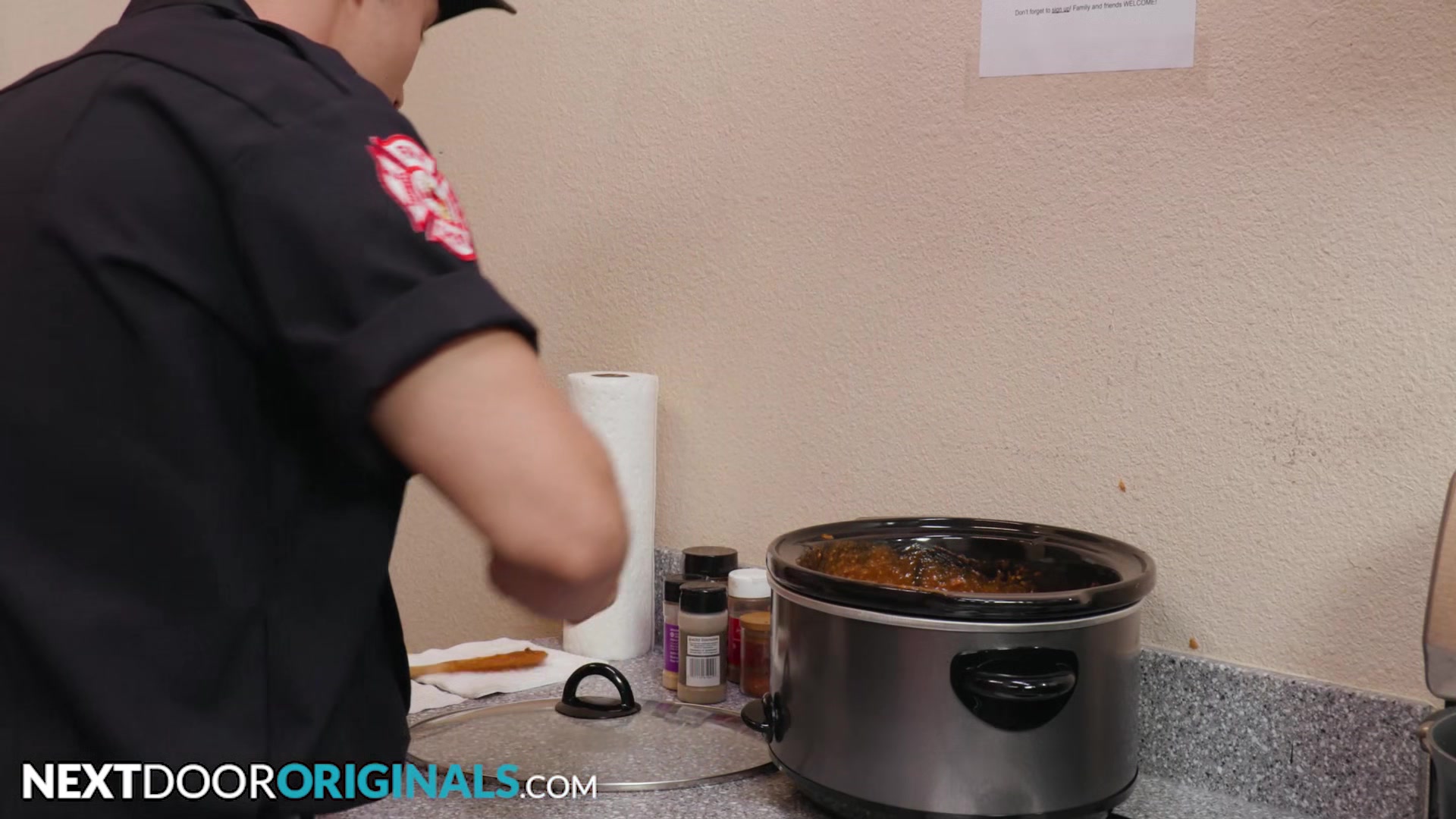 NDS - Hunk Firemen Flip Fuck On Kitchen Counter