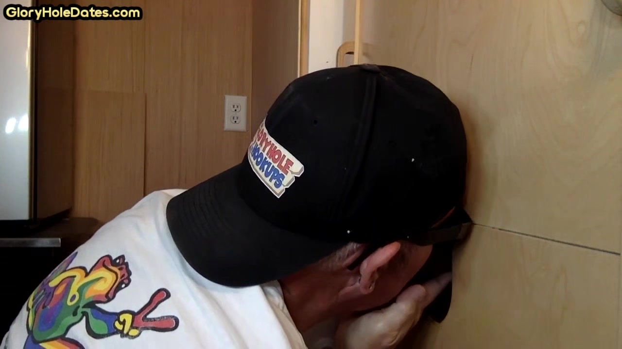 Cum loving amateur gaydaddy sucks and jerks gloryhole dick