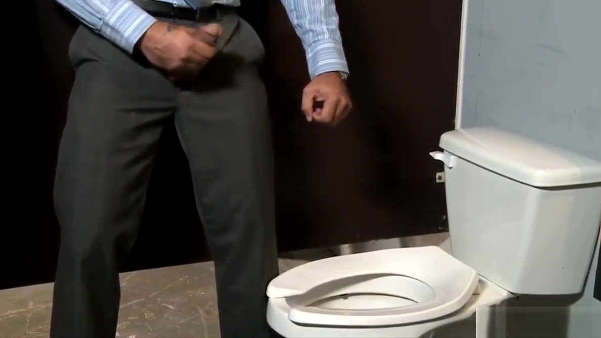 Men Over 30 Public Work Bathroom GloryHole