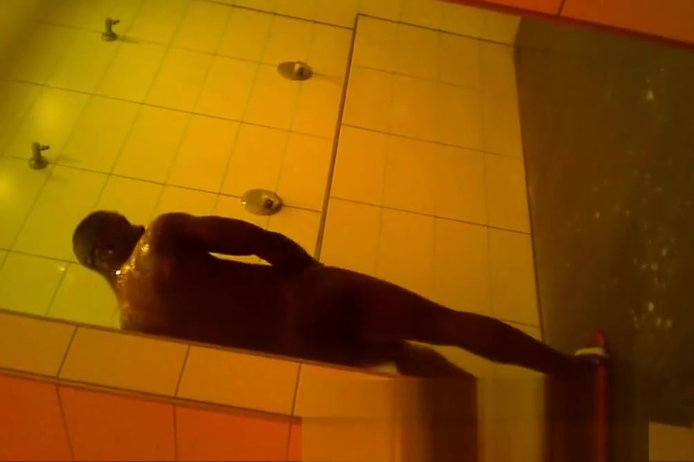 gym showers caught 15 awesome black