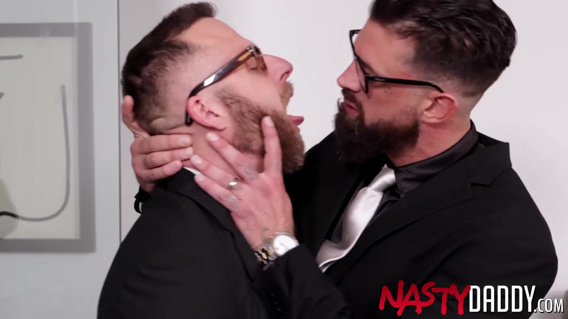 NASTYDADDY Suited Alpha Wolfe Breeds Joel Someone In Office