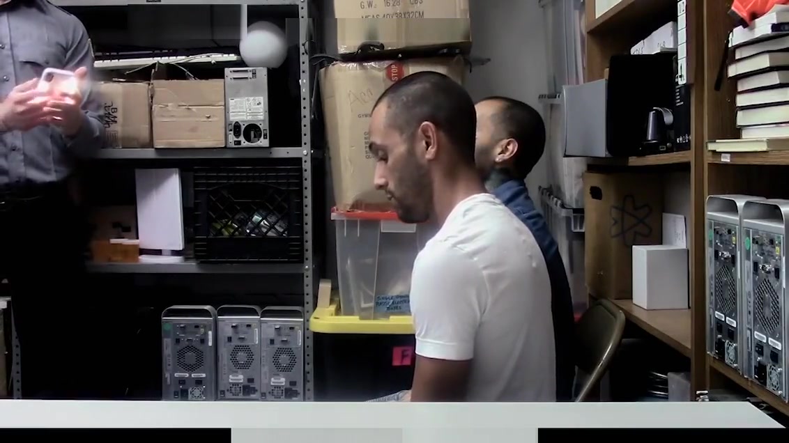 Two Hot Latino Pervs Gets Fucked Raw By Security Officer