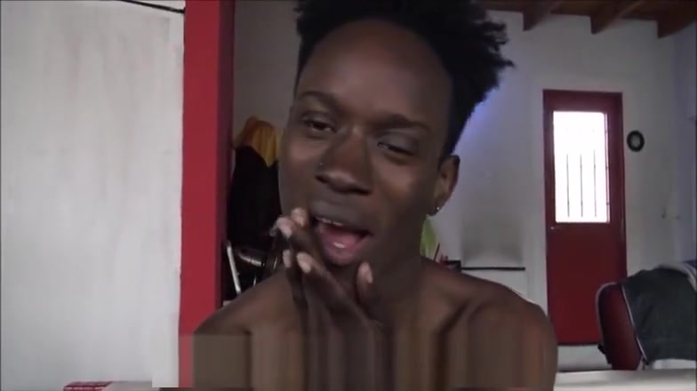 Straight Ebony Twink With Braces And From Jamaica Paid To Fuck Gay Filmmaker POV