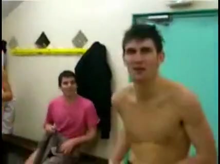Boys In Shower And Locker Room