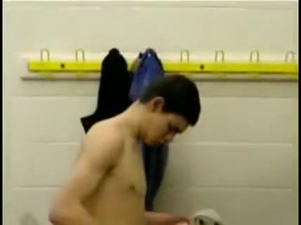 Boys In Shower And Locker Room