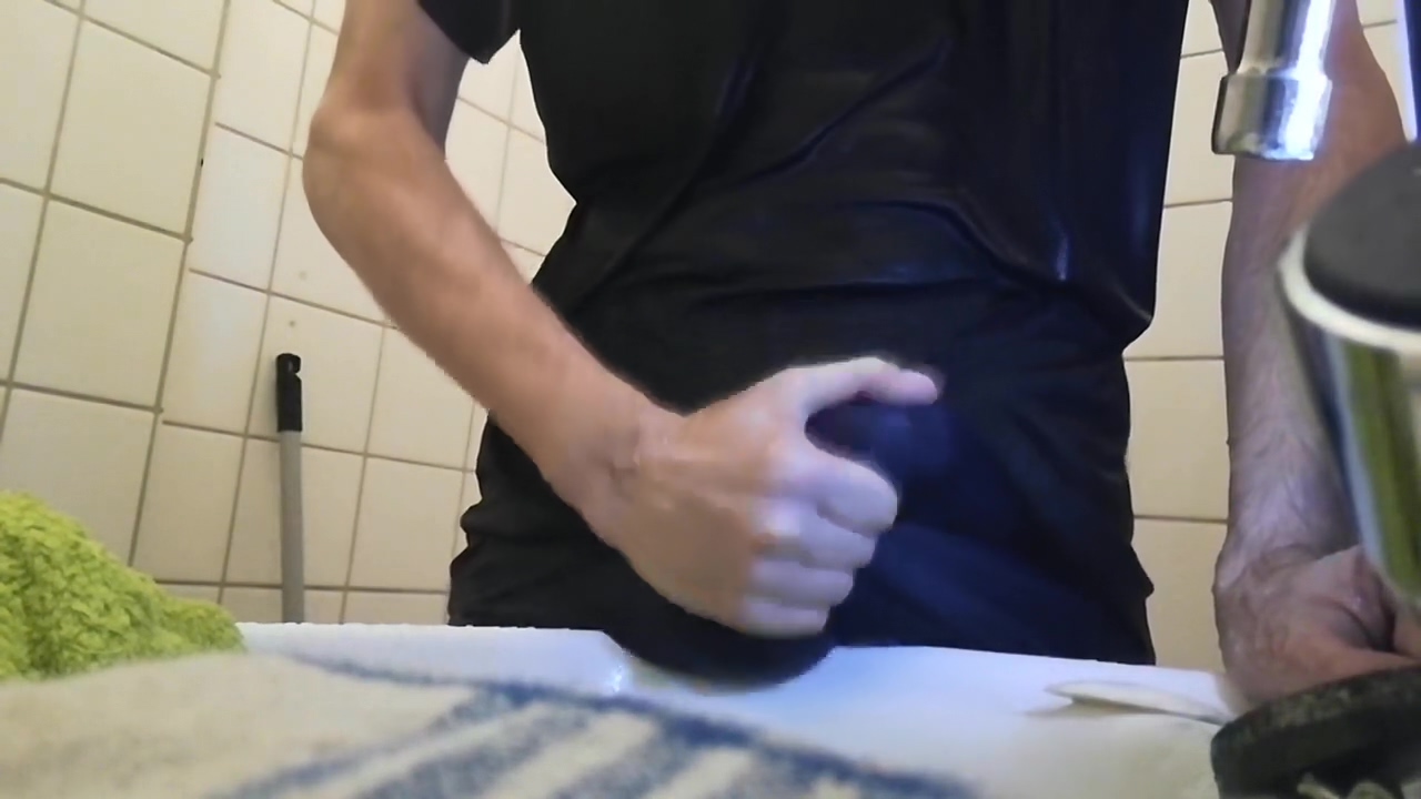Morning Shower Boy (14) With Cum