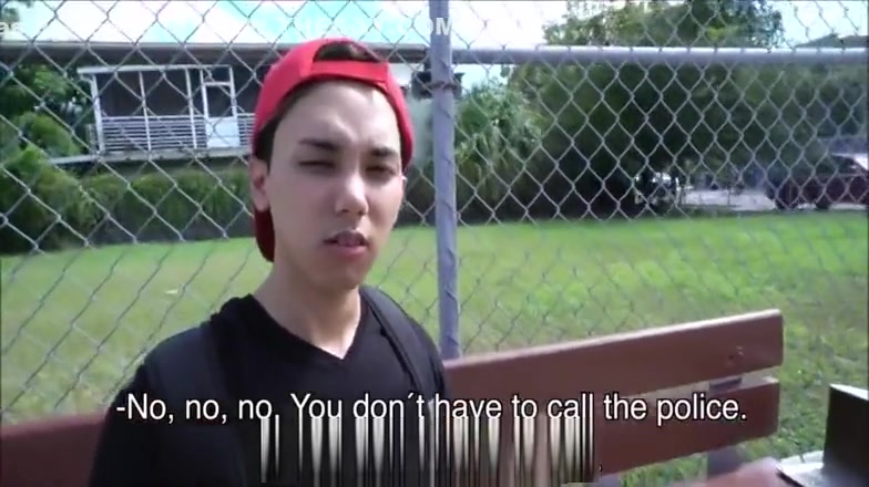 Amateur Virgin Latino Boy In Red Baseball Cap Paid To Fuck Stranger He Met On Streets POV