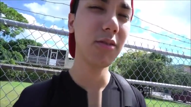Amateur Virgin Latino Boy In Red Baseball Cap Paid To Fuck Stranger He Met On Streets POV