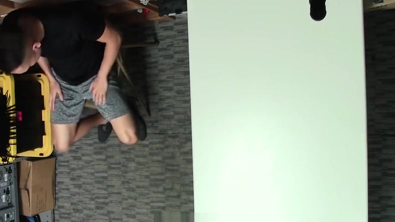 YoungPerps - Security Guard Shoves His Cock In A Public Masturbator’s Mouth