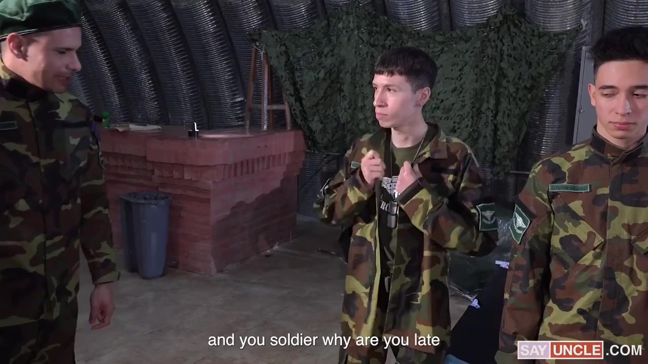 Punished For Being Late - MilitaryDick