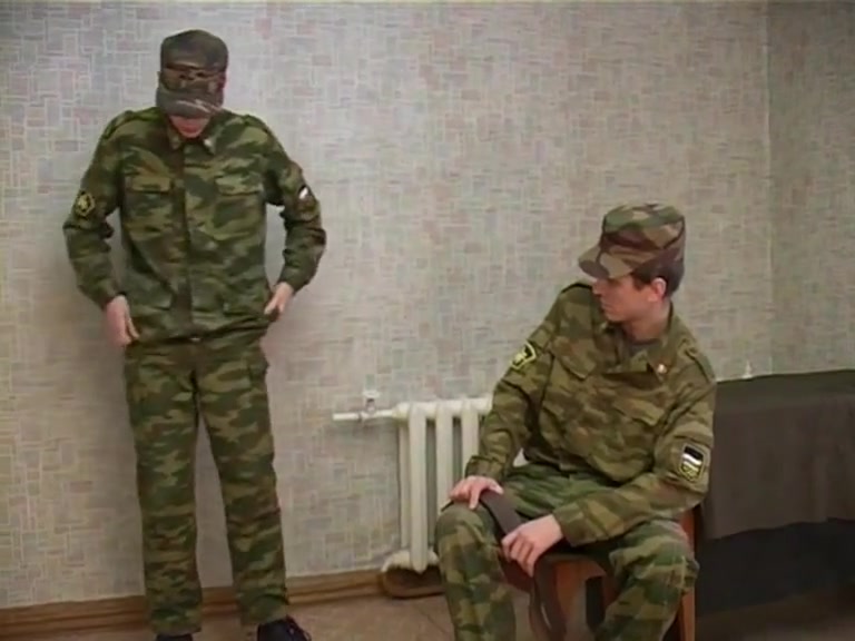 Russian Army Spanking 4