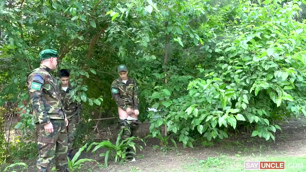 Caught In Action - MilitaryDick
