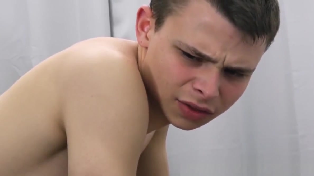 Twink blows stepdad while the good doctor checks his ass