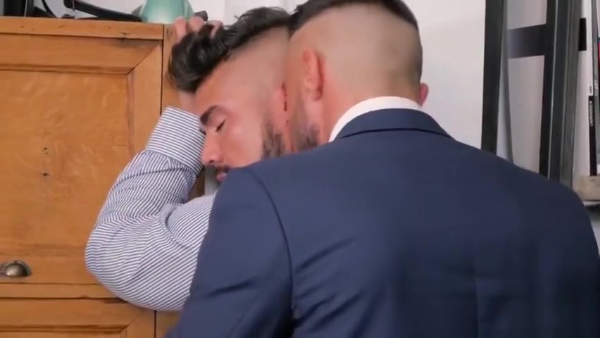 in the office