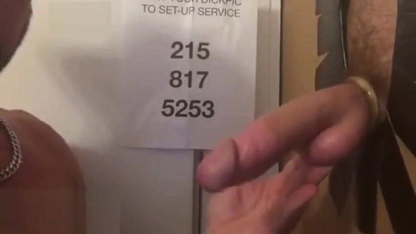 Twinks Busts Huge Load at Philly Glory Hole