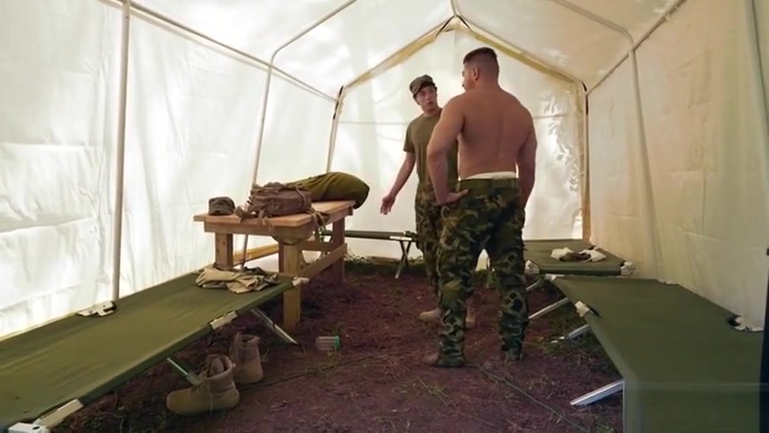 Big dick military anal sex with cum in mouth