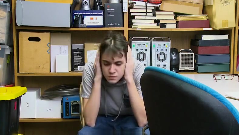 YoungPerps - Nerdy Twink Railed Out By A Security Guard