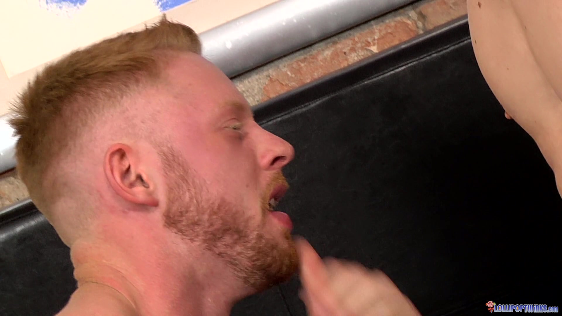 Andro Takes A Spooge Shower! - Brute Club & Andro Maas