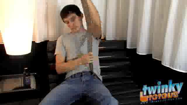 Hot emo boy Andy Kay blows a load - Andy Kay