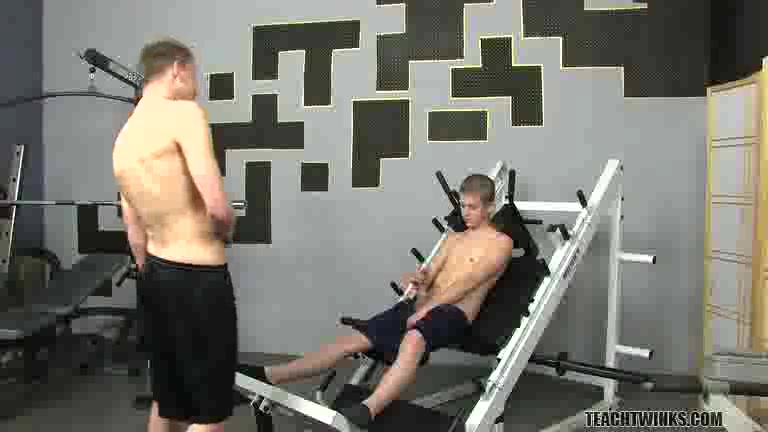 Hard Workout At The Gym - Kayden Daniels & Tyler Dawsen