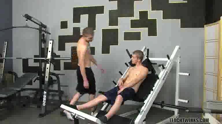 Hard Workout At The Gym - Kayden Daniels & Tyler Dawsen
