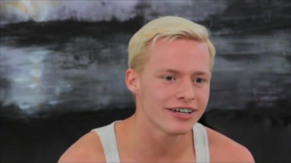 Blonde Twink Casting Amateur