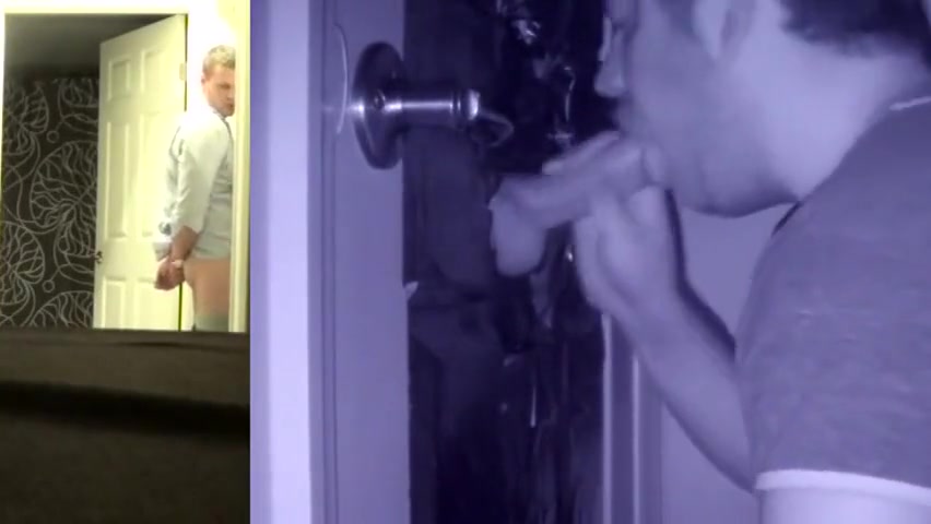 Str8 guy at the gloryhole by gay